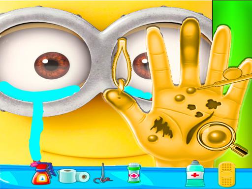 Play Minion Hand Doctor Game Online - Hospital Surgery Online