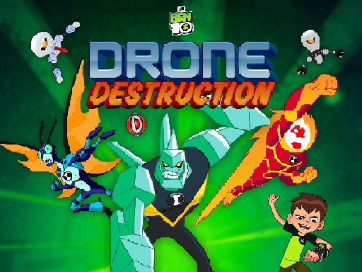 Play Ben 10 Drone Destruction Online