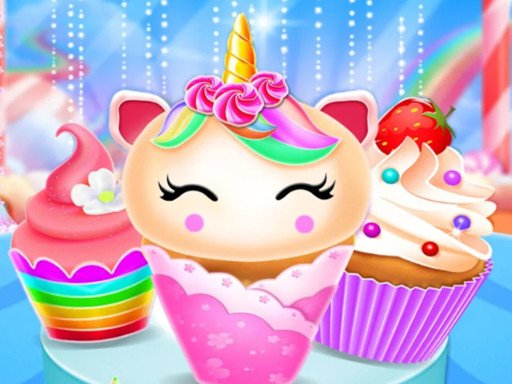 Play Unicorn Mermaid Cupcake Cooking Design Online