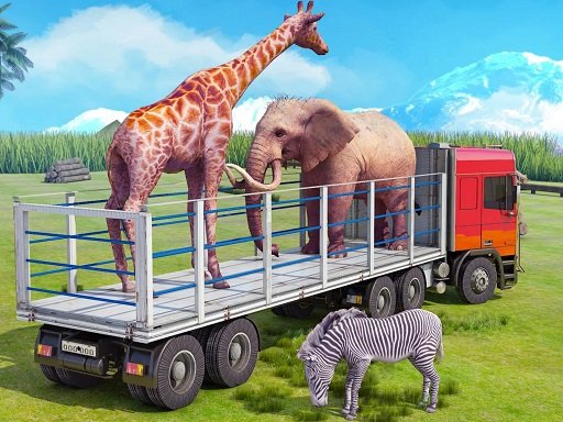 Play Truck Driving Animal Transport Online