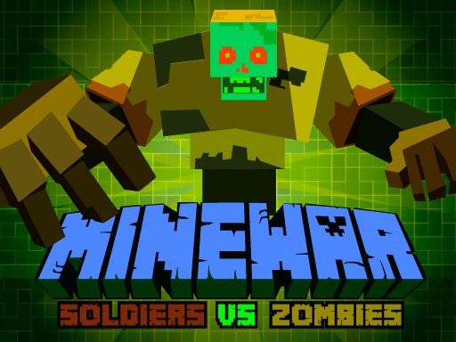 Play MineWar Soldiers vs Zombies Online
