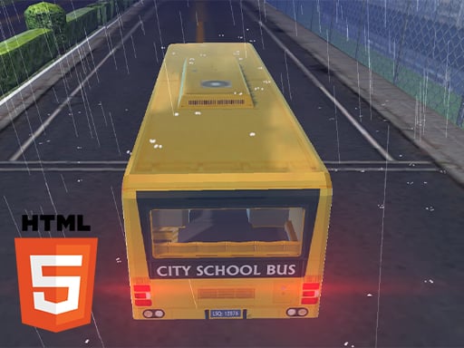 Play Bus School Driving 2023 Online