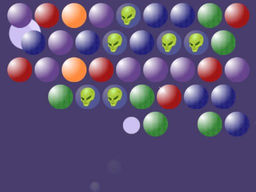 Play Aliens Bubble Shooter Online