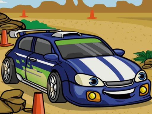 Play Racing Cartoons Jigsaw Online