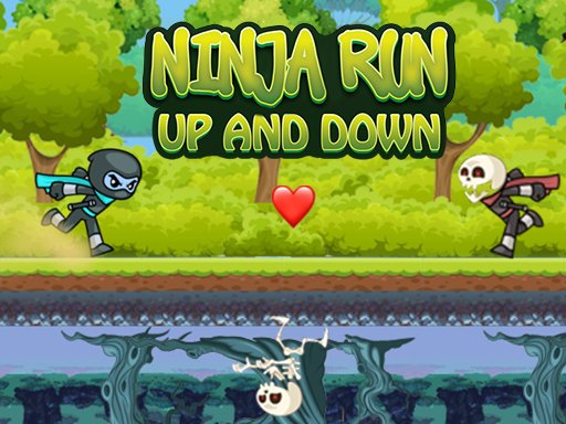Play Ninja Run Up and Down Online