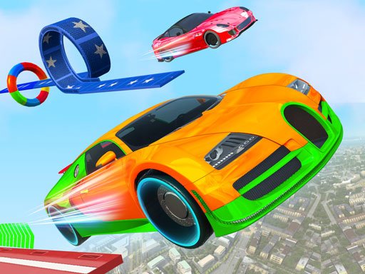 Play Crazy Ramp Car Stunt: Impossible Tracks Car Games Online