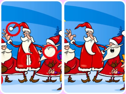 Play Christmas Photo Differences 2 Online