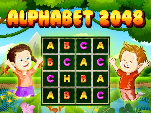 Play Alphabet 2048 Online