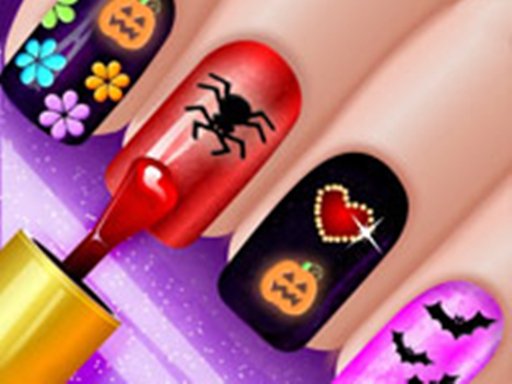 Play Glow Halloween Nails - Polish &amp; Color Online