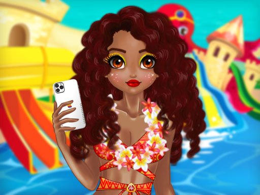 Play Tropical Princess and Princess Rosehip Sew Swimwea Online