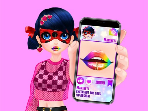Play Cute Lip Design For Marinett Online