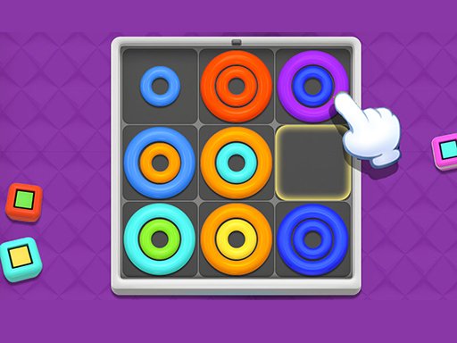 Play Neon Circles & Color Sort Puzzle Online
