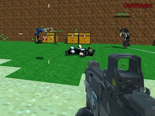 Play Blocky Combat Swat 2 Online