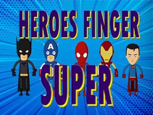 Play Super Heroes Finger Online