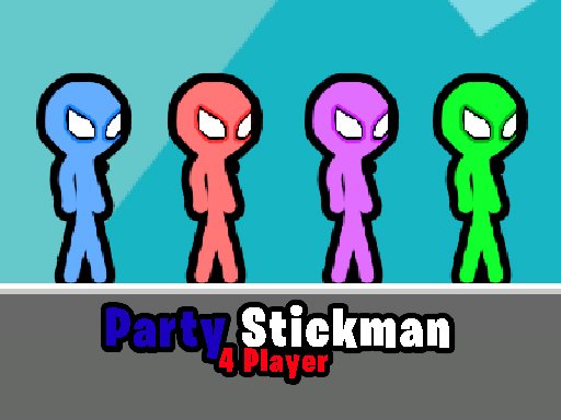 Play Party Stickman 4 Player Online