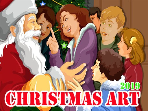 Play Christmas Art 2019 Puzzle Online