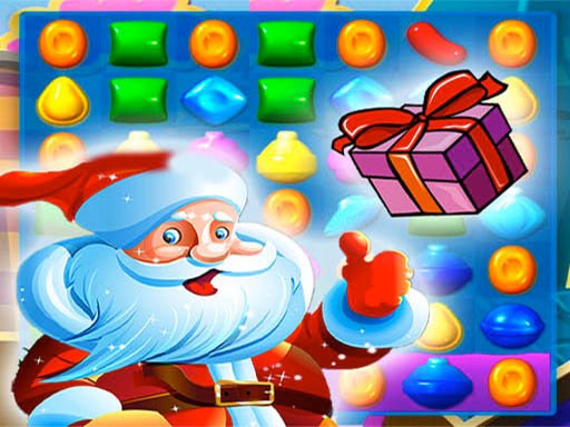 Play Santa Crush Candy World Match 3 Online