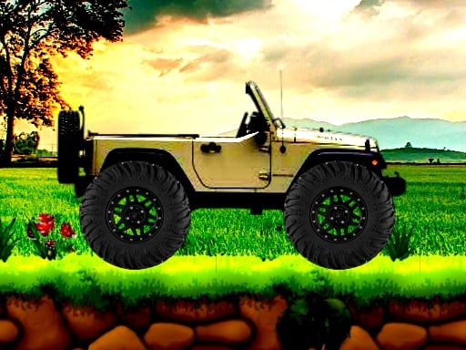 Play Jeep Wheelie Online
