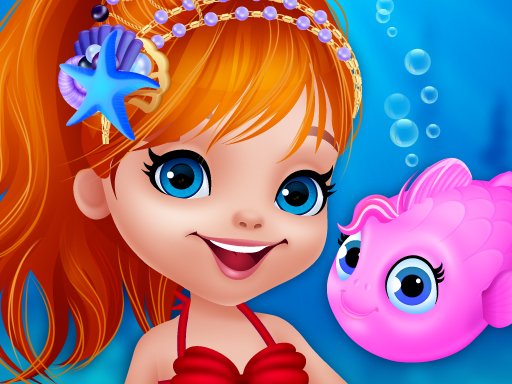 Play Cute Mermaid Dress Up Game Online
