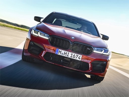 Play BMW M5 Competition Puzzle Online
