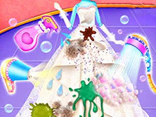 Play Princess Wedding Cleaning - Washing &amp; Fixing Online