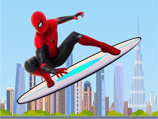 Play Spiderman Skateboarding Online