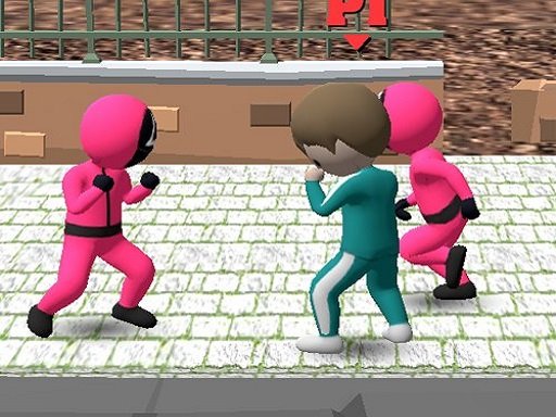 Play Squid Game Multiplayer Fighting Online