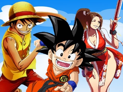 Play Goku, Luffy & Mai Run Online