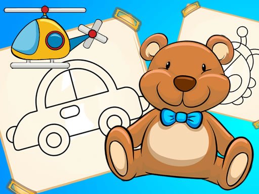 Play New Kids Coloring Book Online