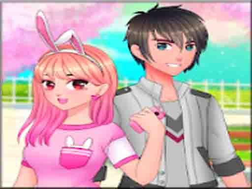 Play Anime Couples Dress Up-new Online