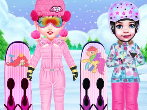 Play Baby Taylor Skiing Dress Up Online
