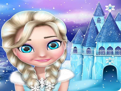 Play Frozen elsa Princess Doll House Games online Online