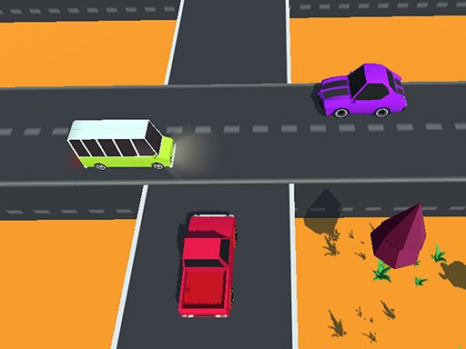 Play Highway Cross: Traffic Racing Online