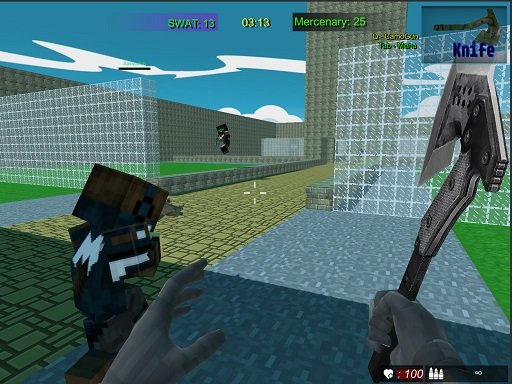 Play Pixel Fps SWAT Command Online