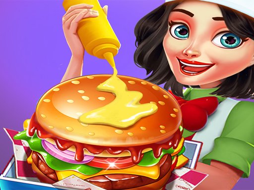 Play Cooking burger Maker Chef Online