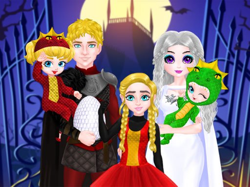Play Princess Family Halloween Costume Online