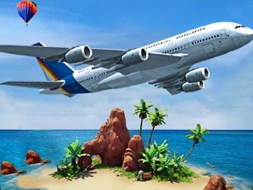 Play Airplane Simulator Island Travel Online