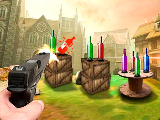 Play Bootle Target Shooting 3D Online