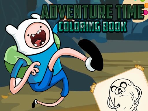 Play Adventure Time Coloring Book Online