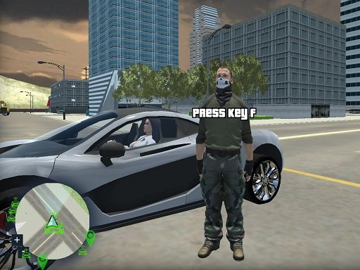 Play Gangster Vegas driving simulator online Online