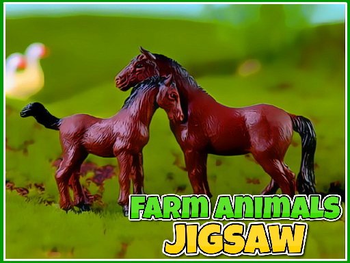 Play Farm Animals Jigsaw Online