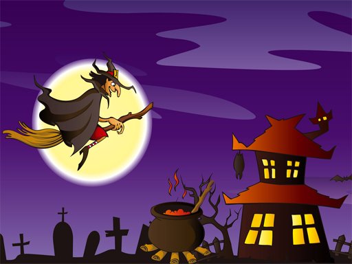 Play Halloween Illustrations Jigsaw Puzzle Online