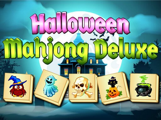 Play Halloween Mahjong Deluxe Online