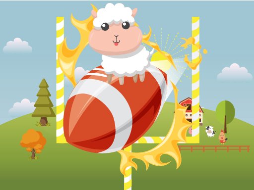 Play Animals Rugby Flick Online