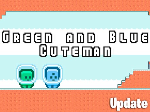 Play Green and Blue Cuteman Online