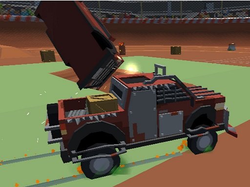 Play Pixel Car Crash Demolition v1 Online