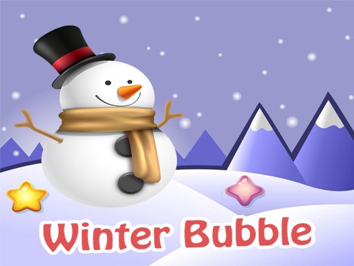 Play Winter Bubble Game Online