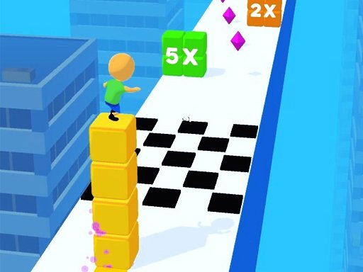 Play Stack Cube Surfer 3d Online