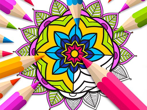 Play Mandala Coloring Book Online