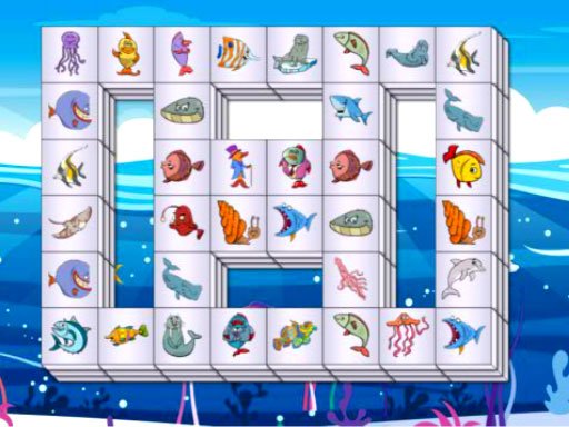 Play Sea Life Mahjong Online